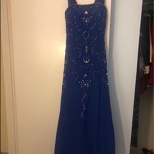 Blue Prom Dress